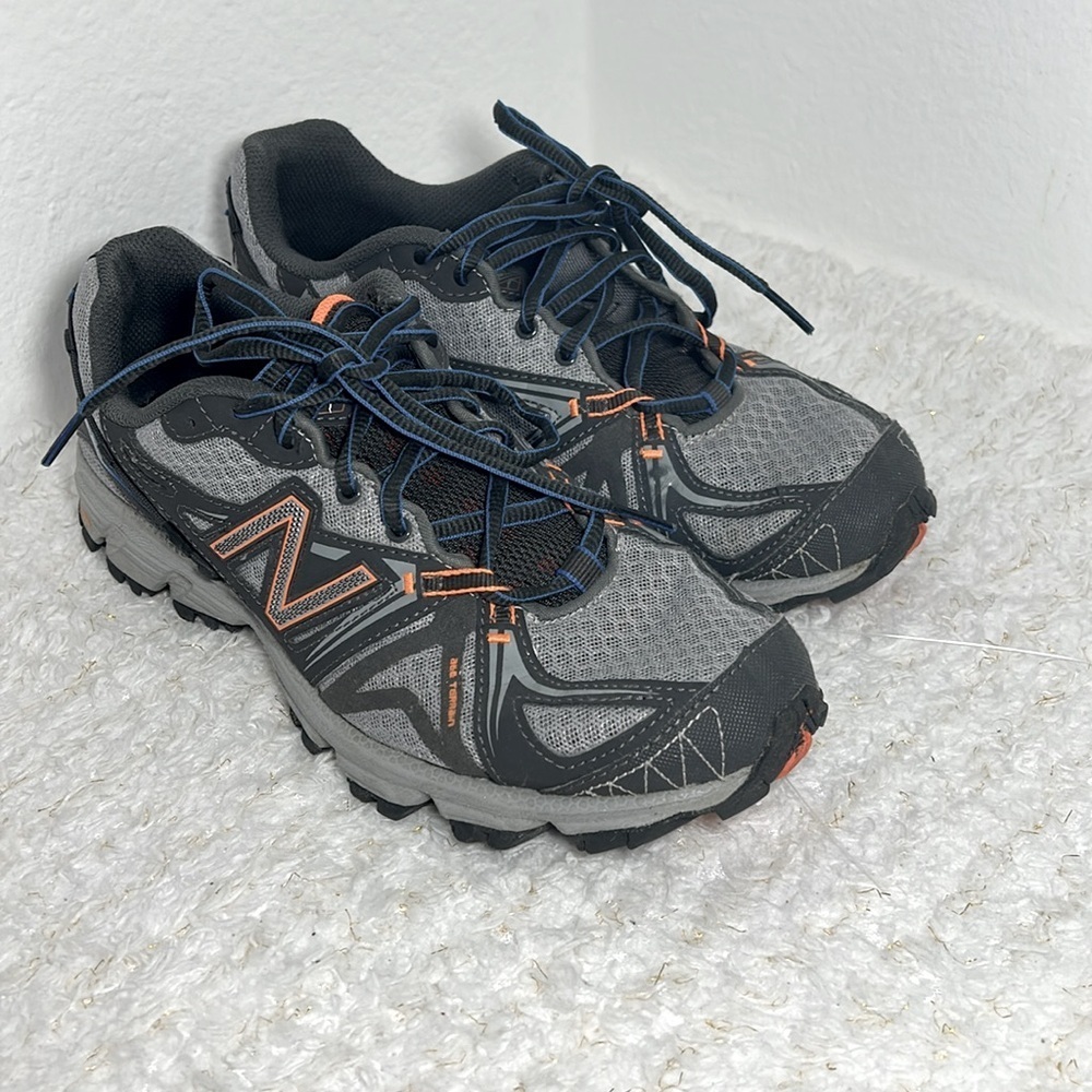 New Balance Men's 610 V2 Grey/Orange Trail‎ running shoes size 7 - Picture 4 of 8